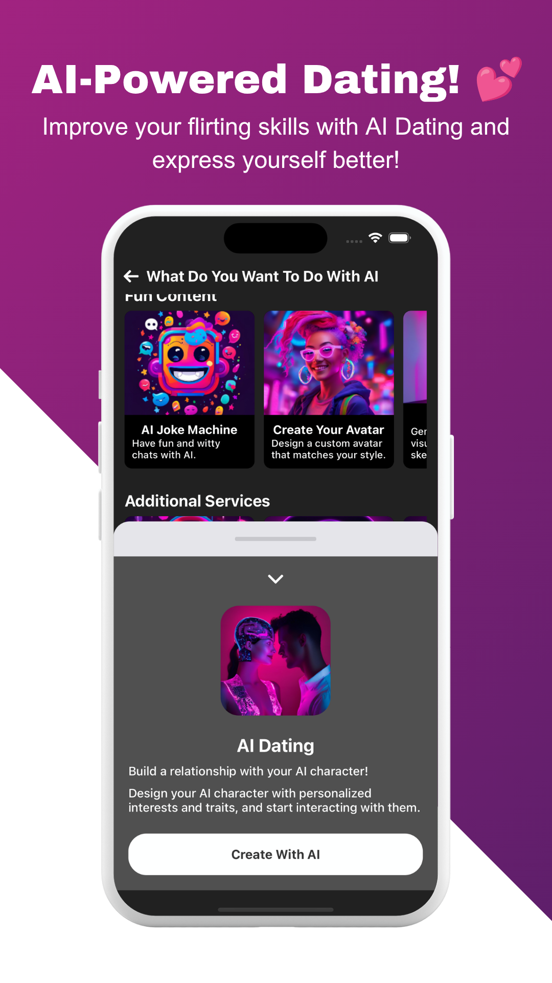 AI Generator Studio app screenshot 3 (English)