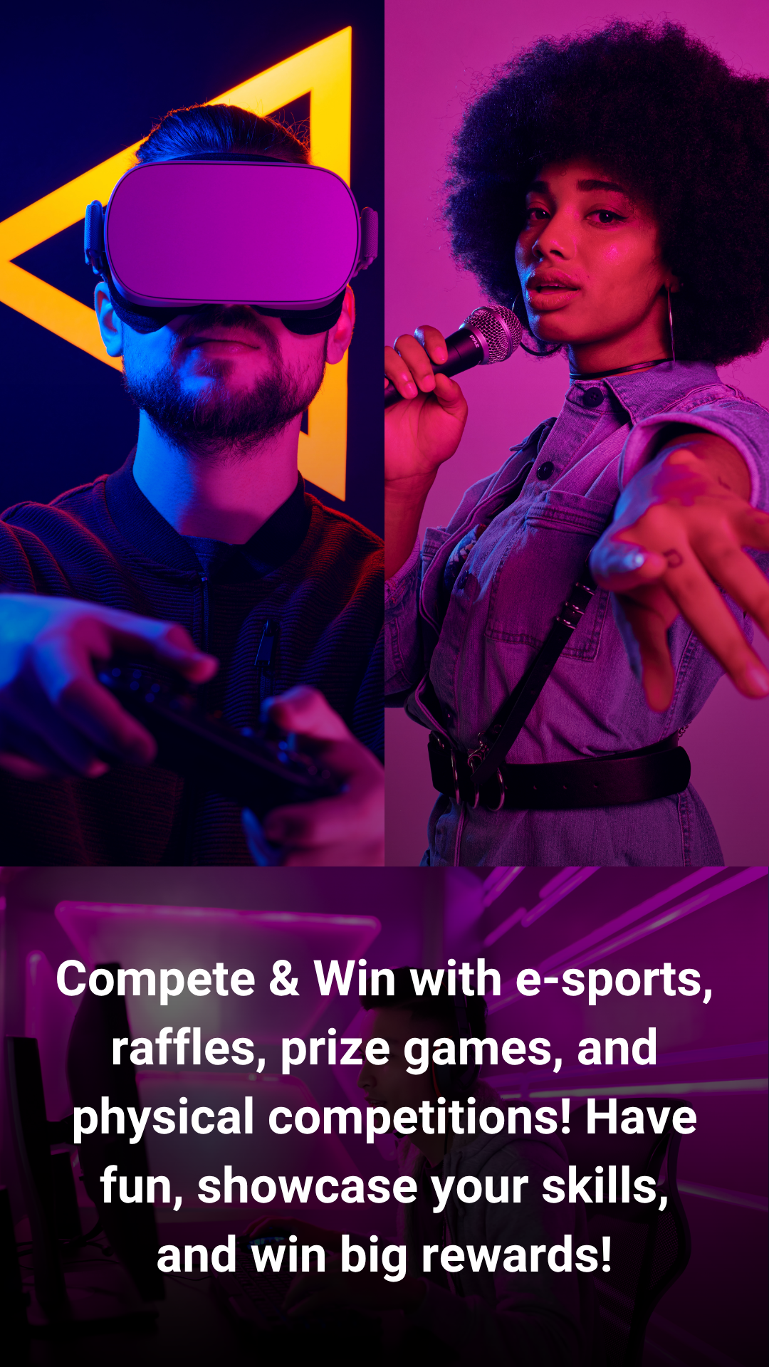 ArenaX app screenshot 1 (English)