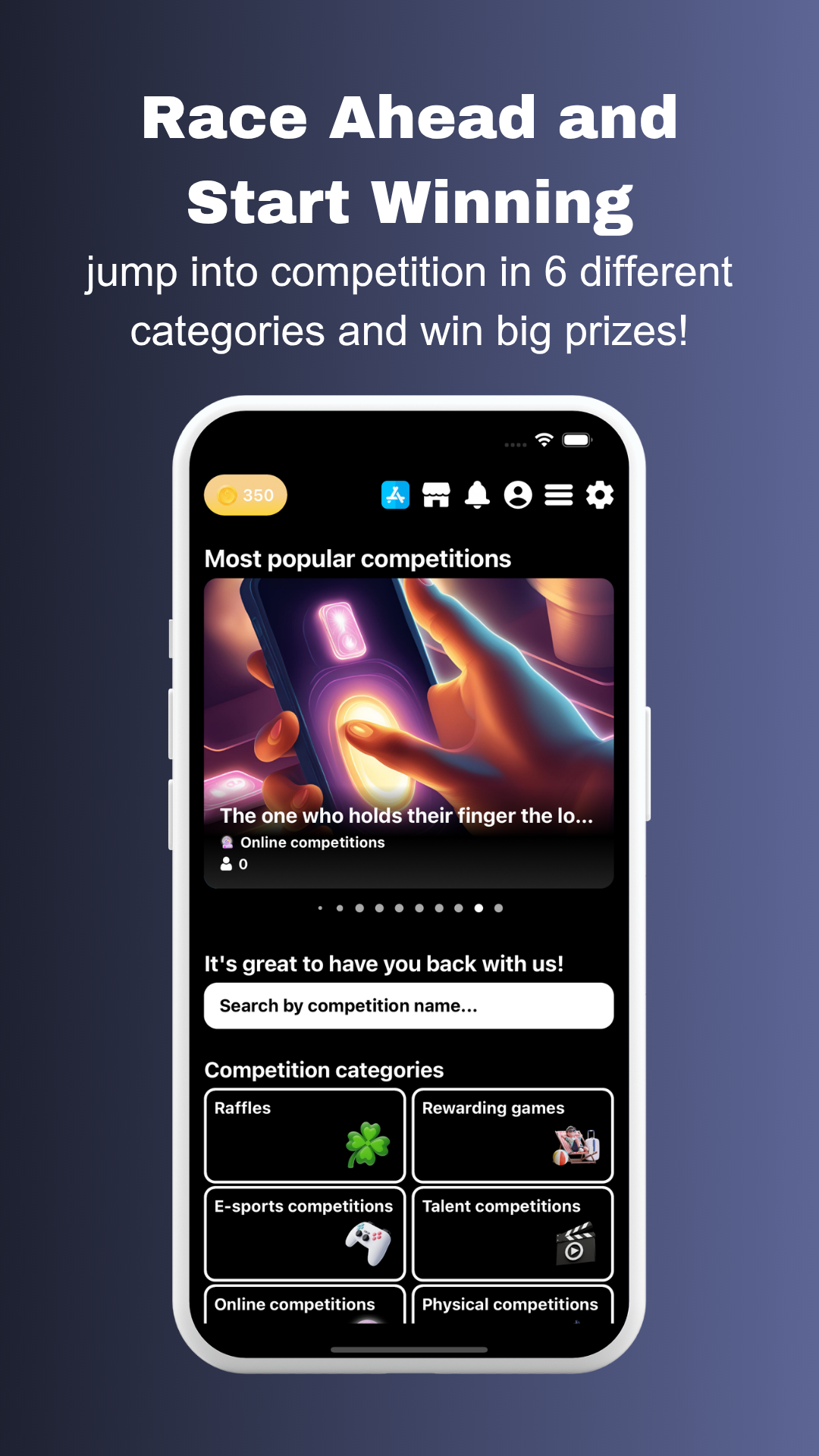 ArenaX app screenshot 2 (English)
