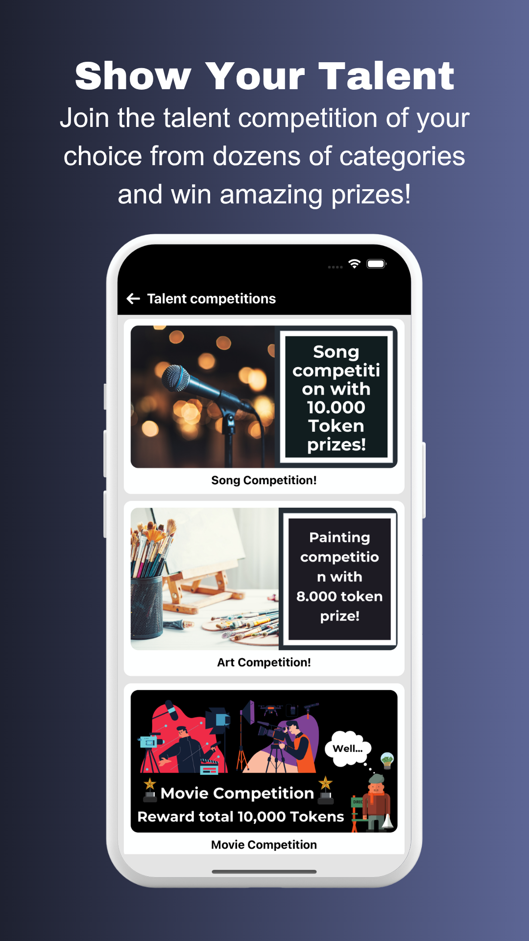 ArenaX app screenshot 3 (English)