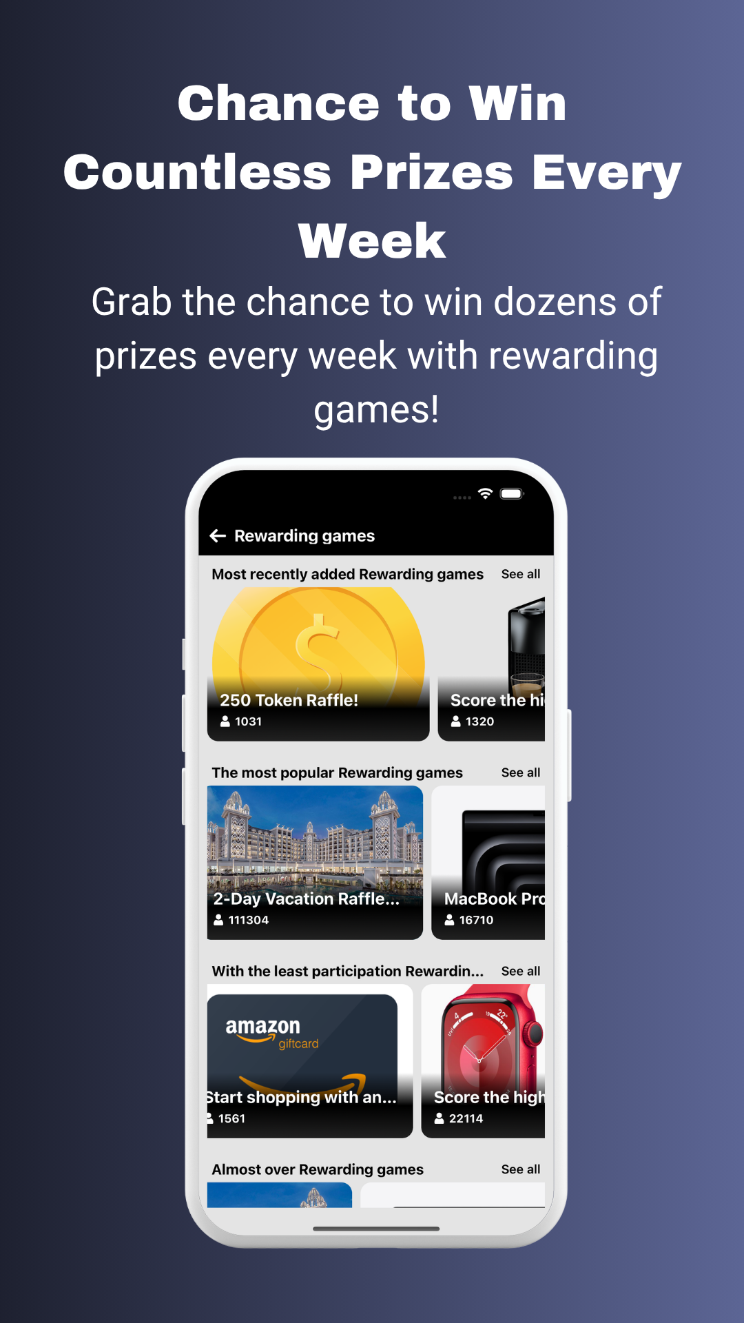 ArenaX app screenshot 5 (English)