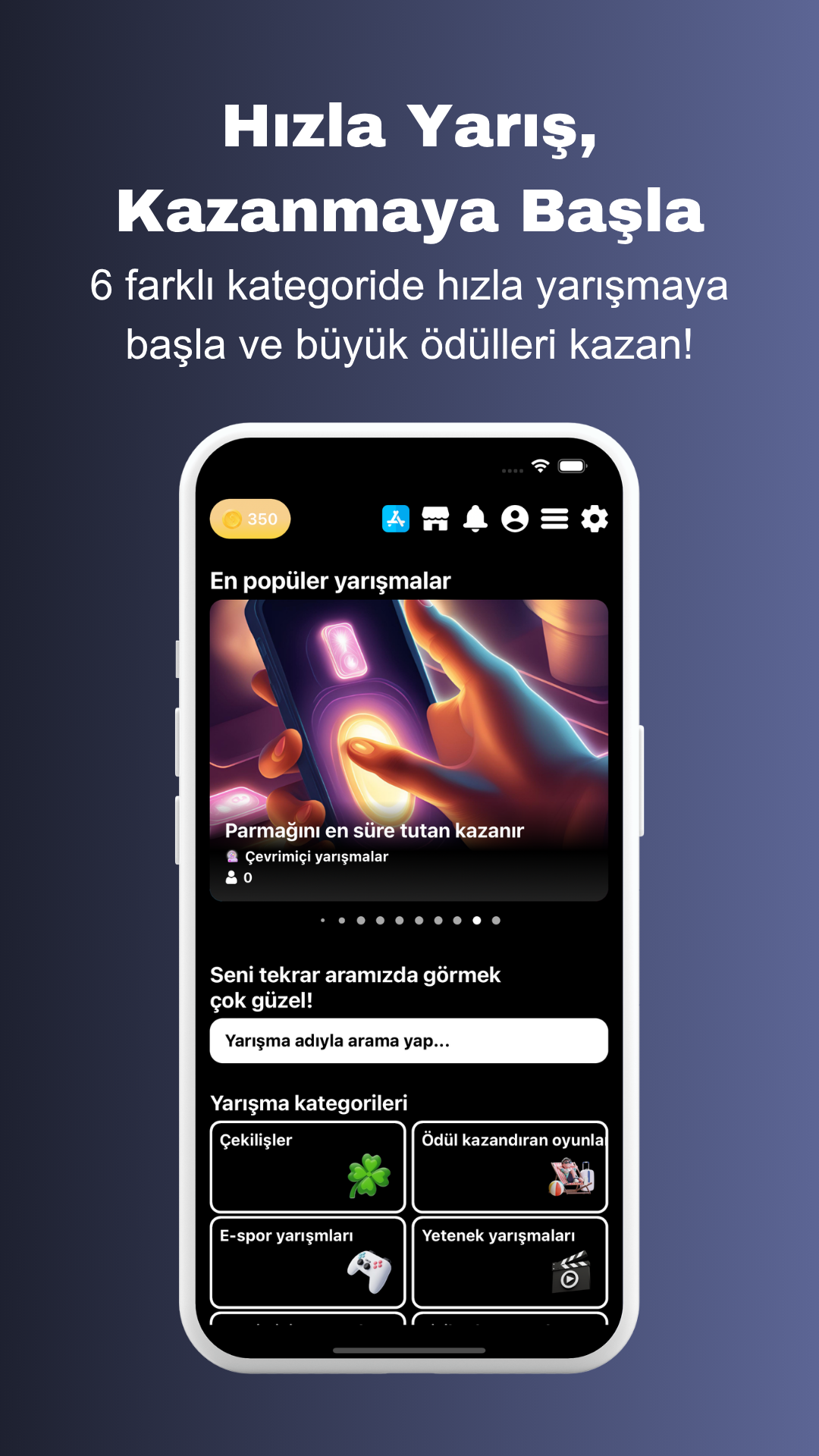 ArenaX app screenshot 2 (Turkish)