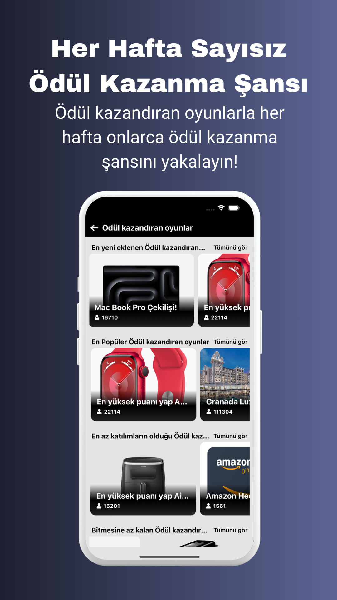 ArenaX app screenshot 5 (Turkish)