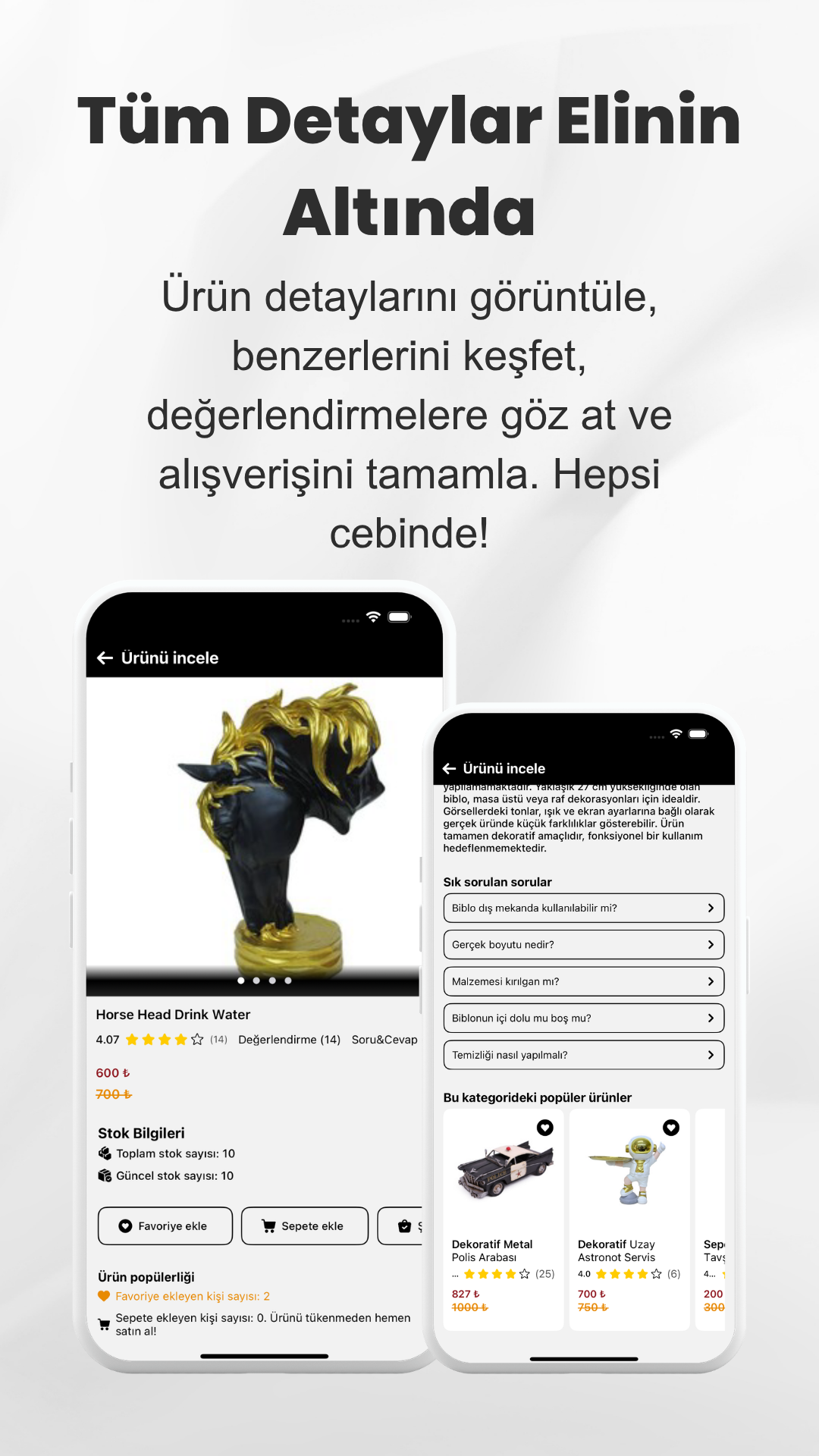 Screenshot 5 from the Cepte Perakende app