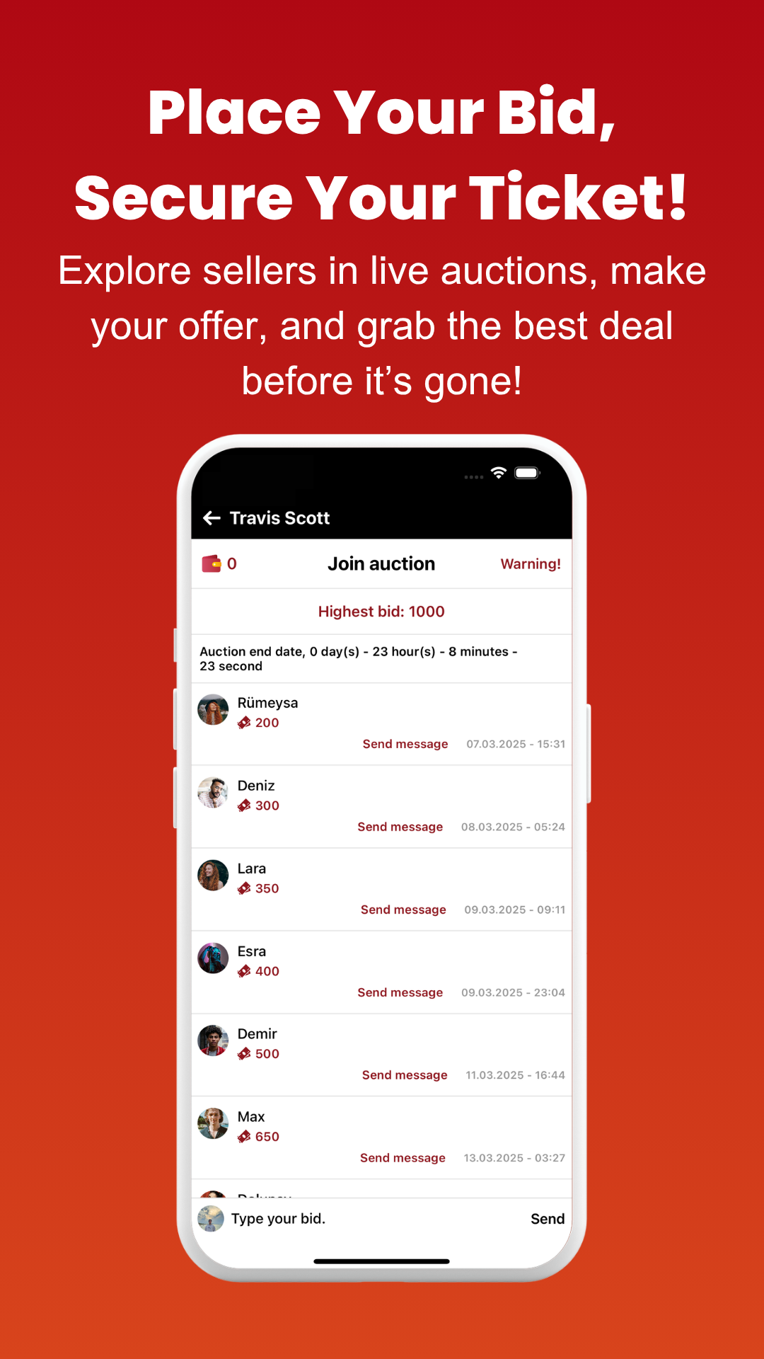 Screenshot 5 from the 2.El Bilet app (English)