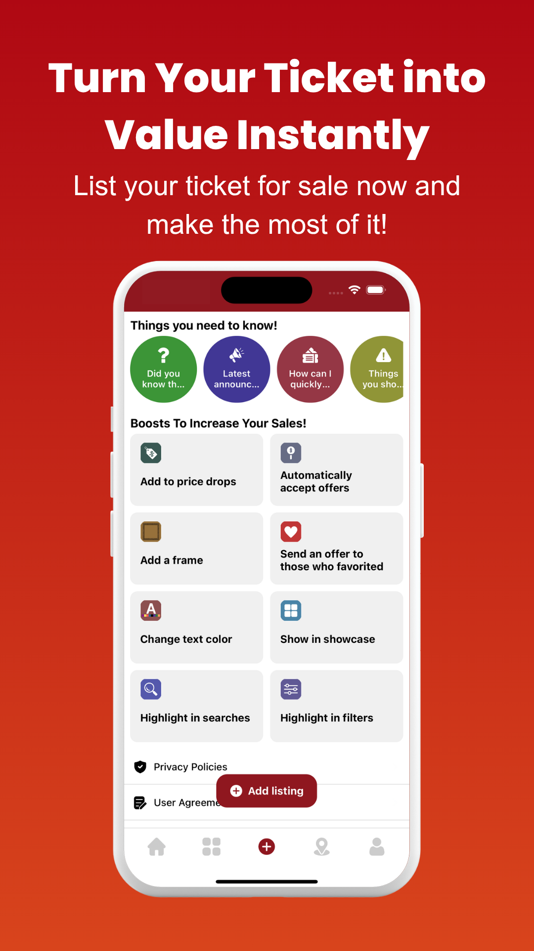 Screenshot 6 from the 2.El Bilet app (English)