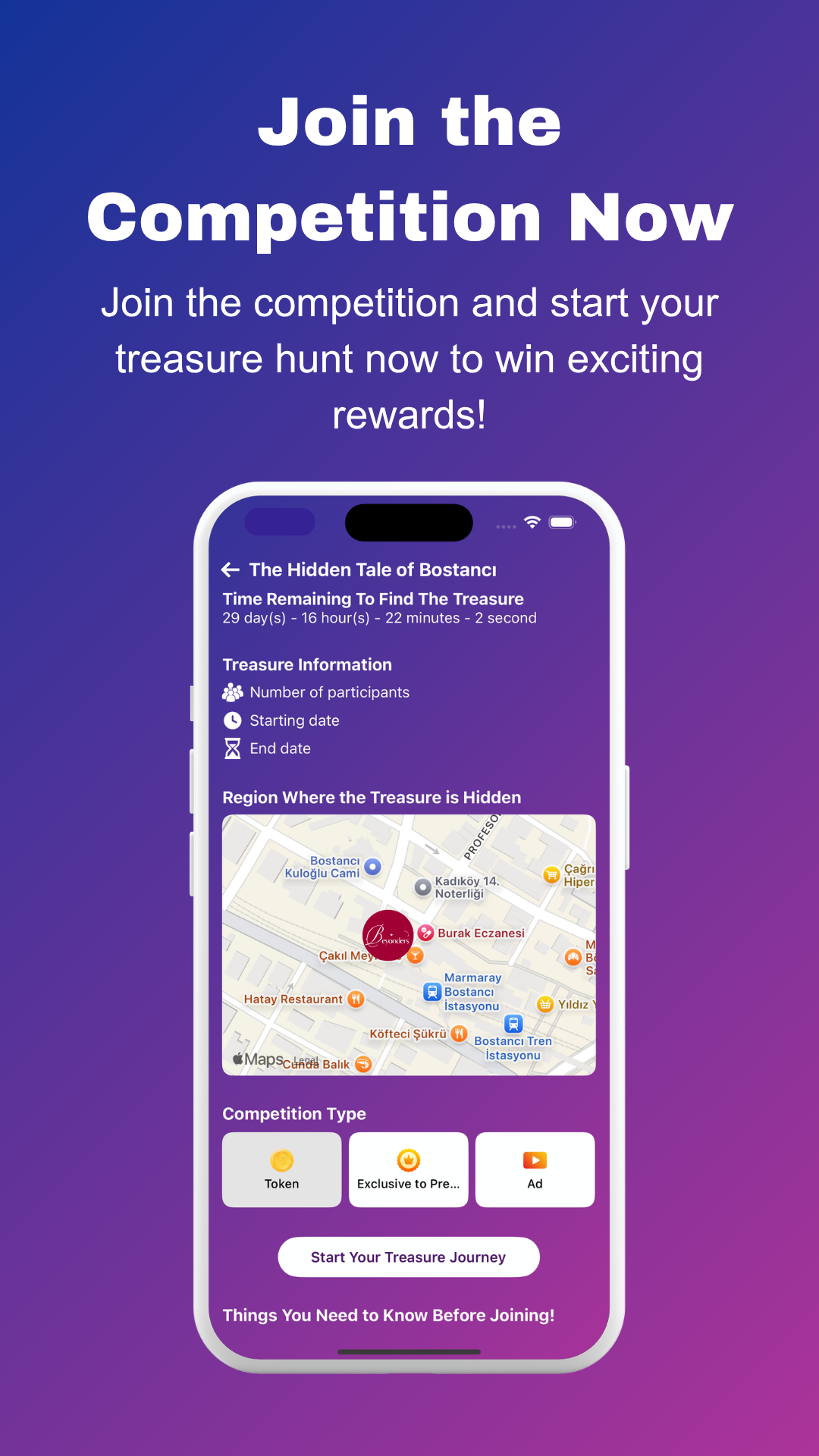 Mysterious Treasure app screenshot 5 (English)