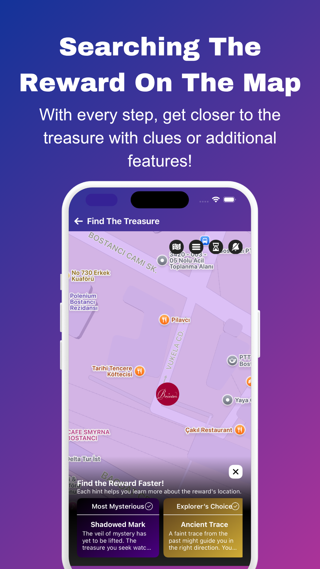 Mysterious Treasure app screenshot 6 (English)
