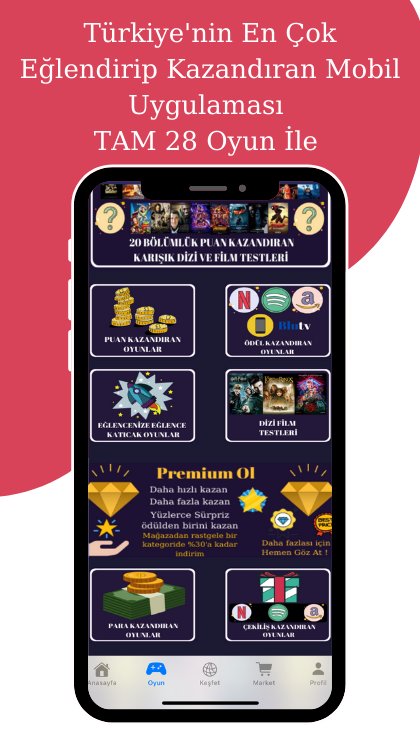 Game hub — 28 games, prize games and premium membership