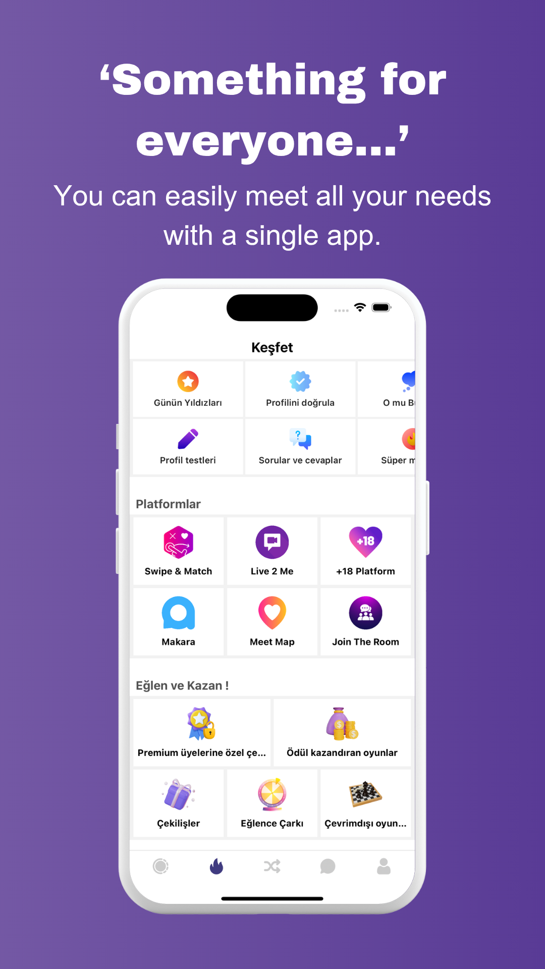 Social Connect app screenshot 2 (English)