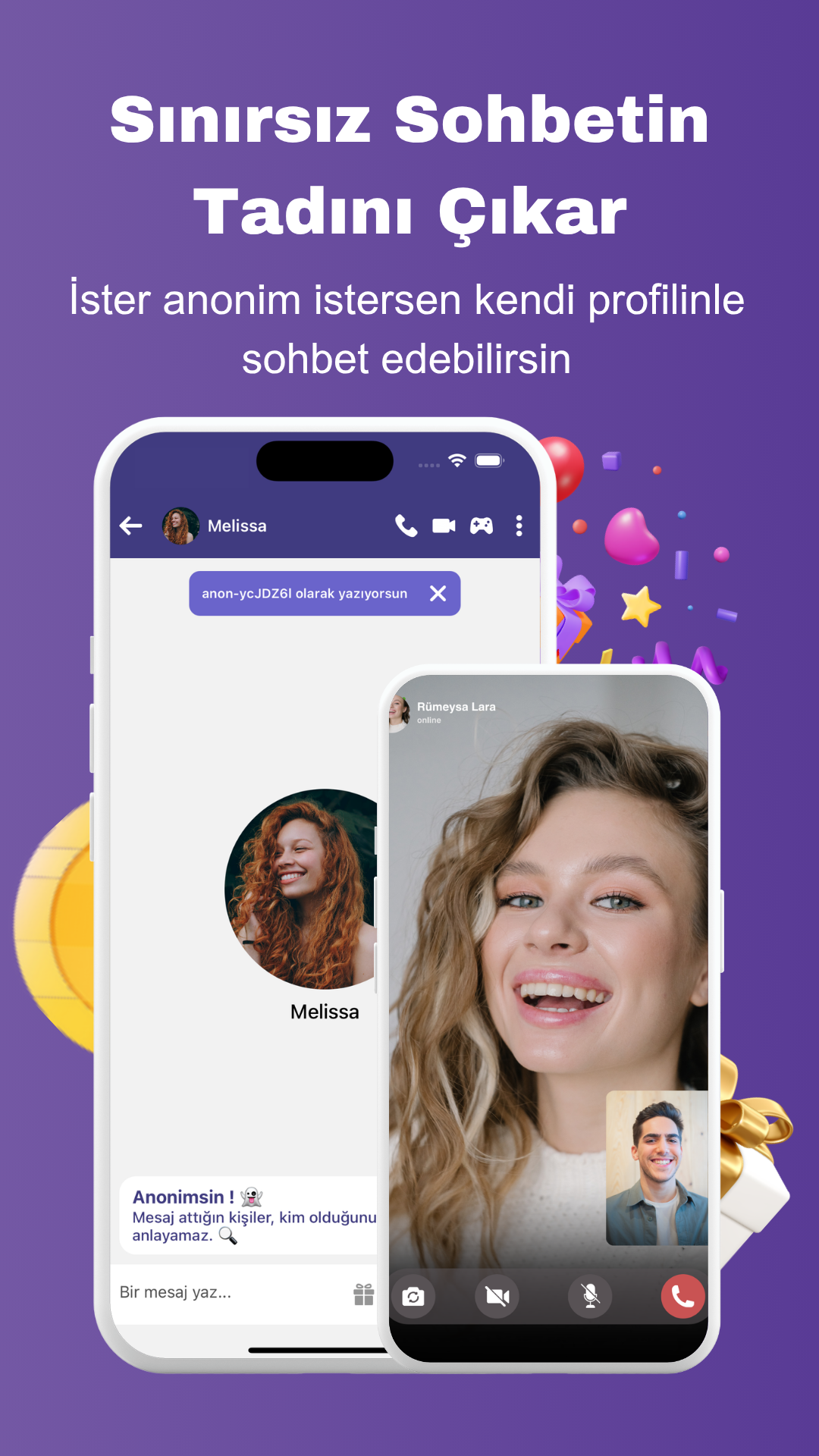 Social Connect app screenshot 3 (Turkish)