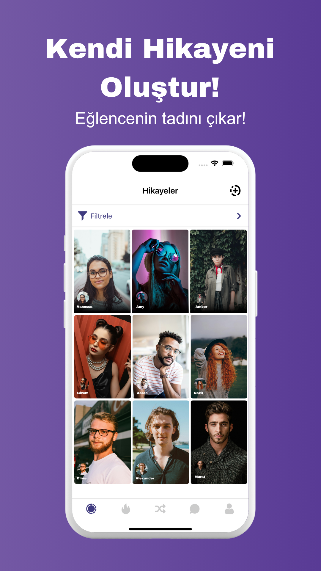 Social Connect app screenshot 5 (Turkish)