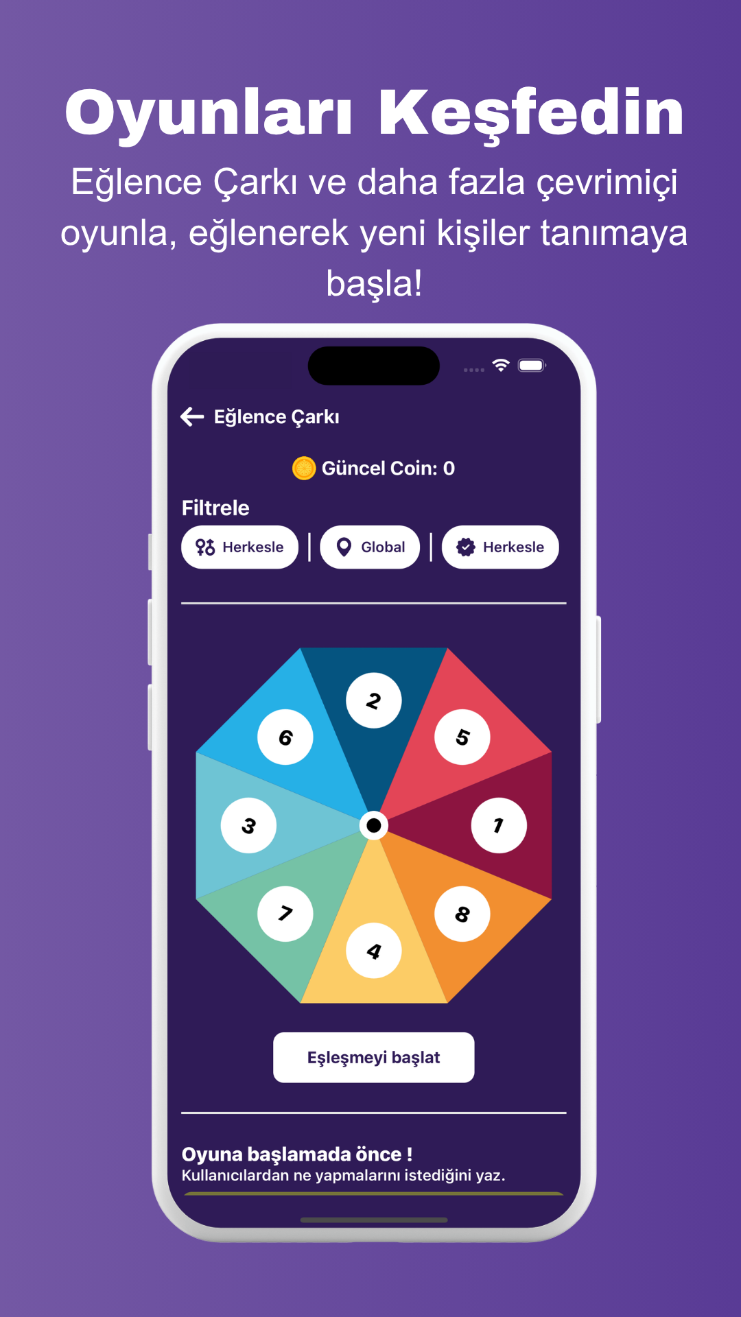 Social Connect app screenshot 8 (Turkish)