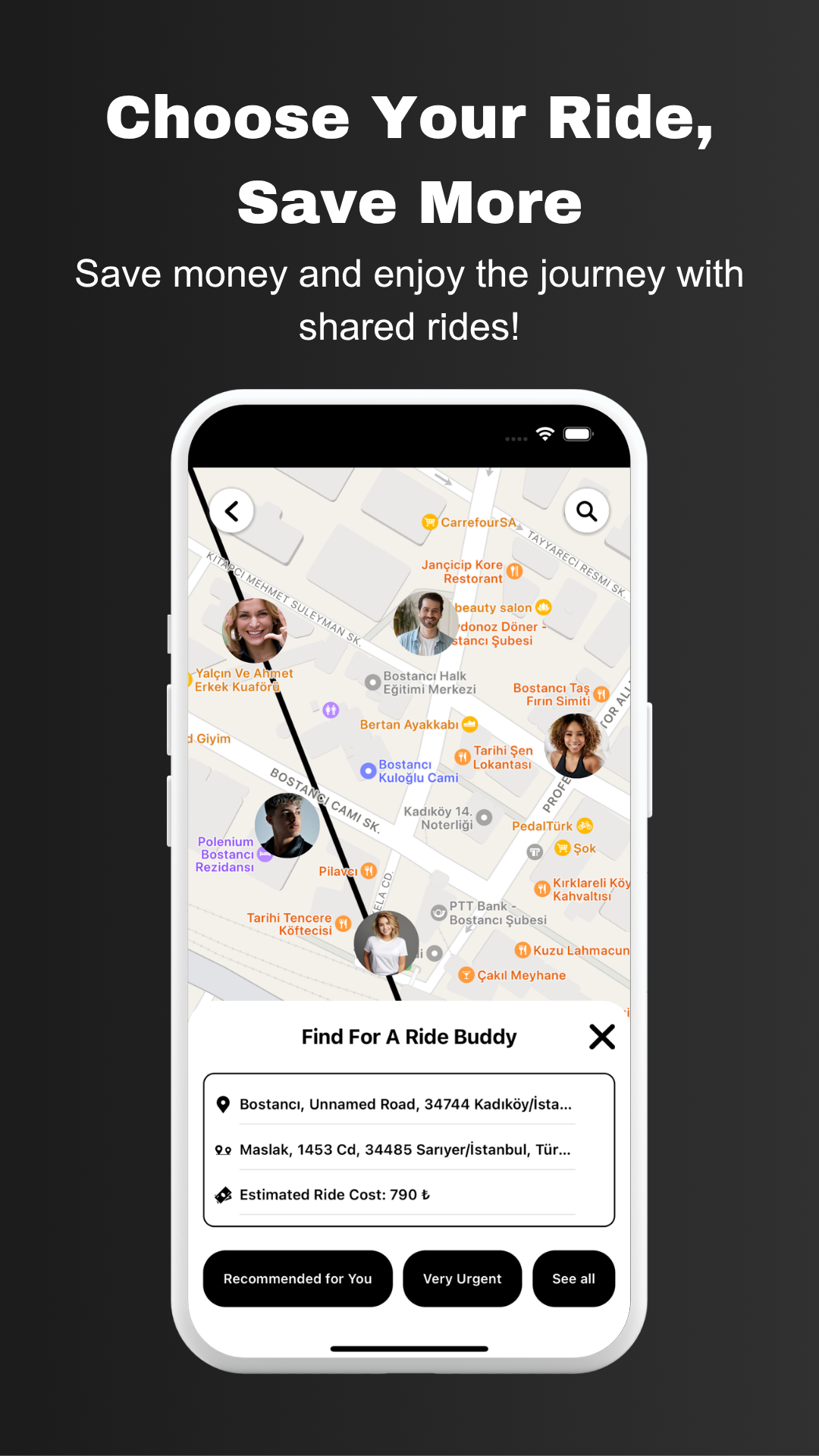 Screenshot 3 from the Yol Arkadaşım app (English)
